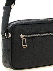 Gucci Black Calfskin Crossbody Bag