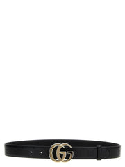 Gucci Black Calfskin Regular Belt - 75 cm / 30 Inches