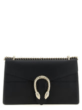 Sac épaule Gucci en veau noir