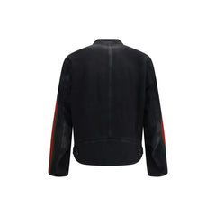 Gucci Black Cotton Biker Jacket - IT48 | M