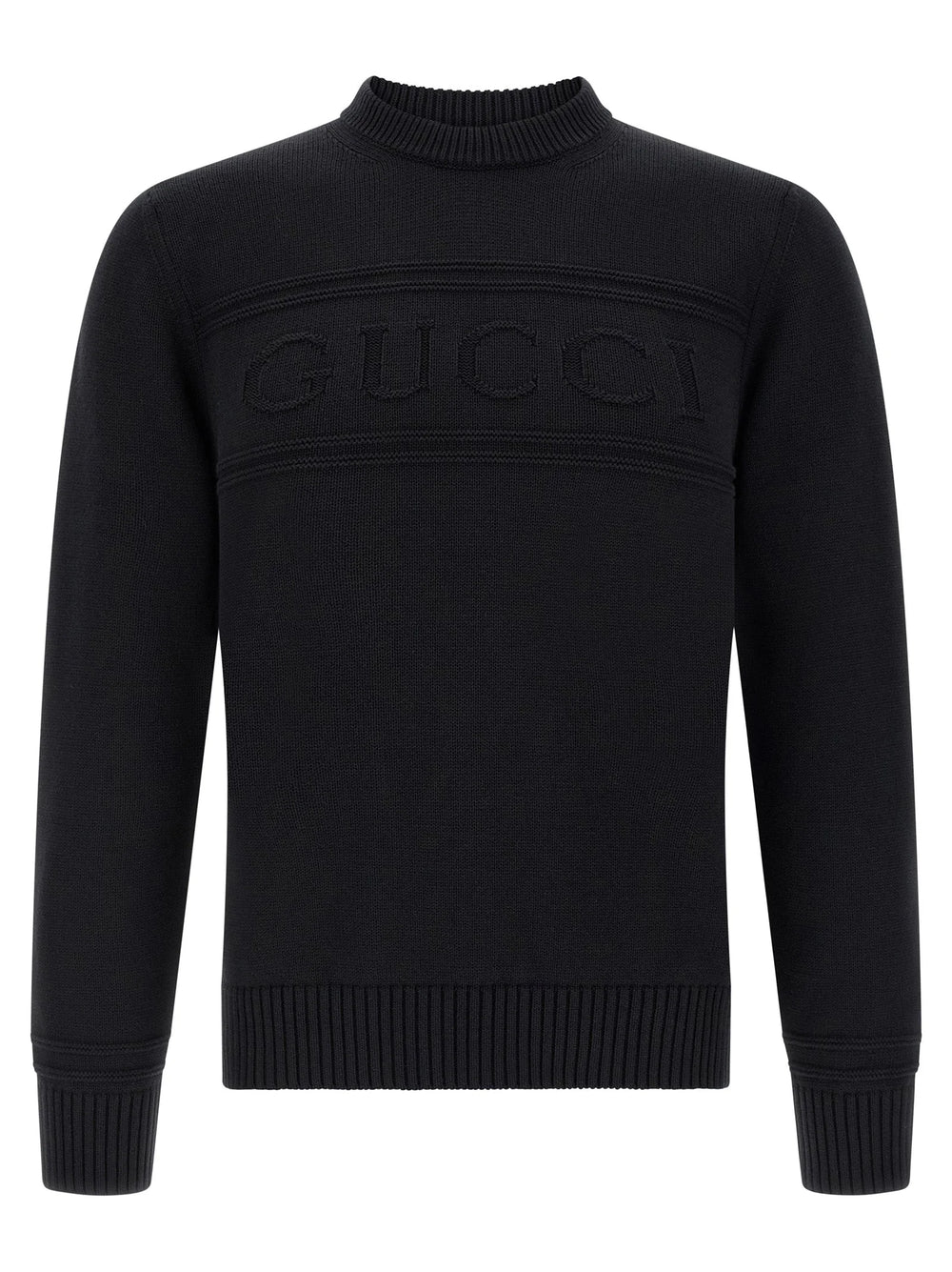 Gucci Black Cotton Cardigan