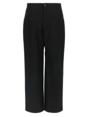 Gucci Black Cotton Casual Pants