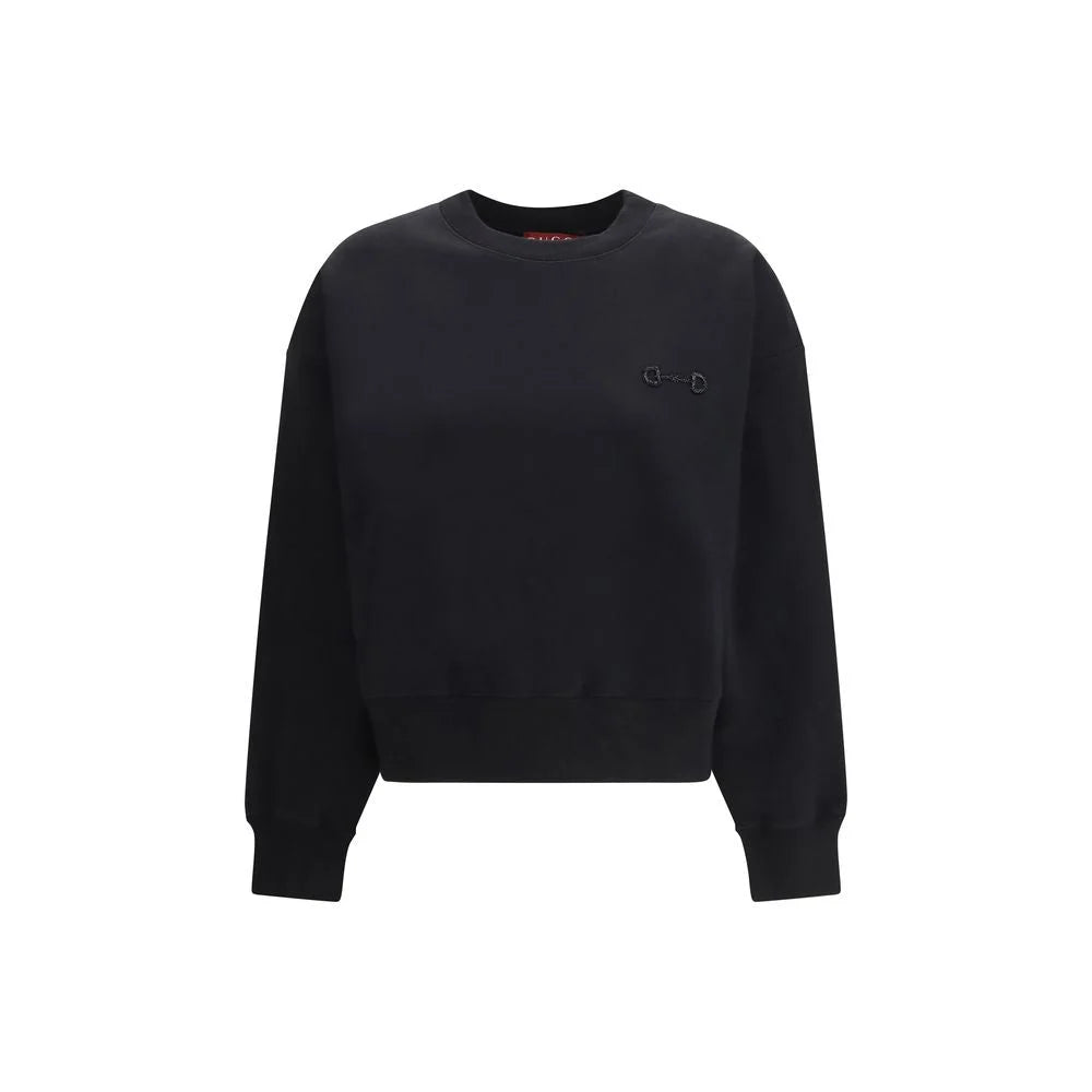 Gucci Black Cotton Sweatshirt - S