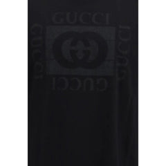 Gucci Black Cotton T-Shirt