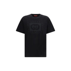 Gucci Black Cotton T-Shirt