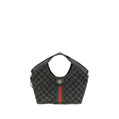 Gucci Black Fabric Shoulder Bag