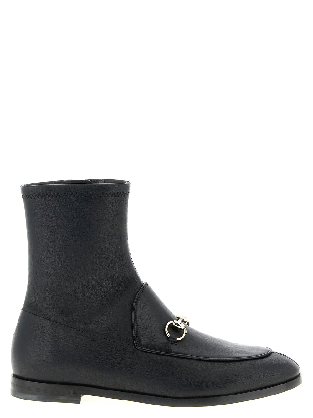 Gucci Black Lamb Leather Ankle Boots - EU35/US5