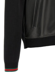 Gucci Black Lamb Leather Leather Jacket - XXL