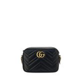 Gucci Black Leather Shoulder Bag
