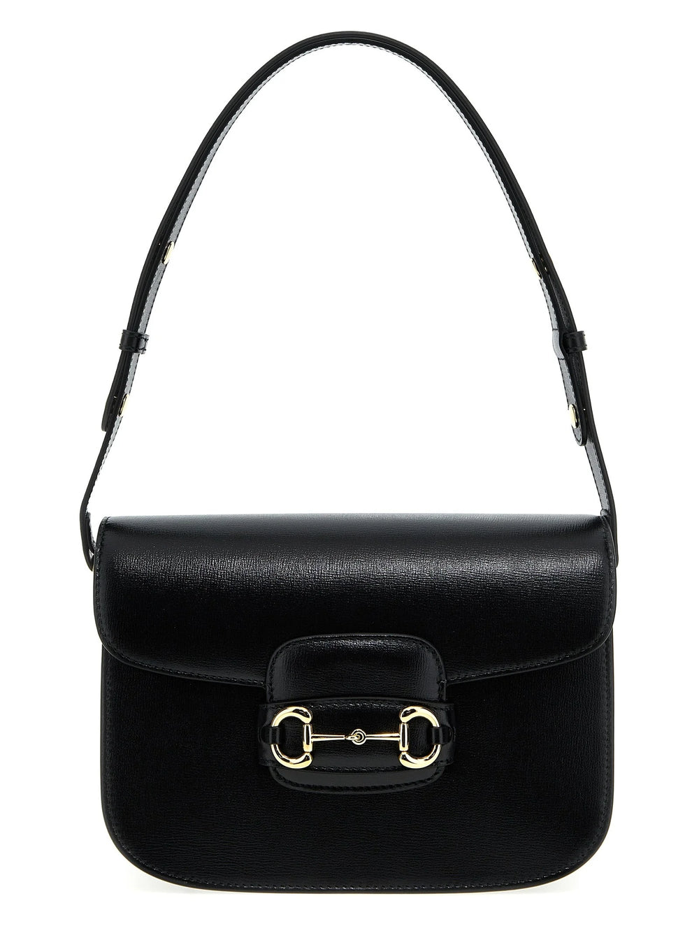 Gucci Black Leather Shoulder Bag