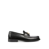 Gucci Black Leather Slip-On Loafers - EU36.5/US6.5