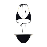 Gucci Schwarzer Polyamid-Bikini