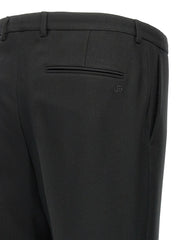 Gucci Black Polyester Casual Pants