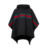 Gucci Black Polyester Trench Coat - L