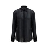 Gucci Black Silk Dress Shirt