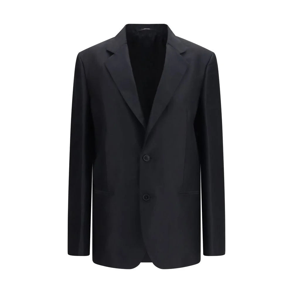 Gucci Black Silk Jacket