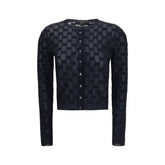 Gucci Black Viscose Cardigan
