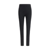 Gucci Black Viscose Leggings