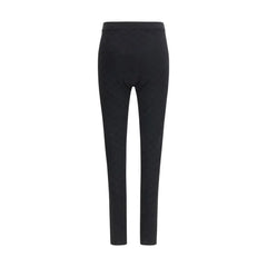 Gucci Black Viscose Leggings - S