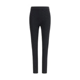 Gucci Black Viscose Leggings - S