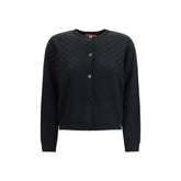 Gucci Black Wool Cardigan