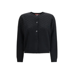 Gucci Black Wool Cardigan - S