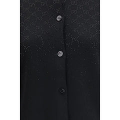 Gucci Black Wool Cardigan - S