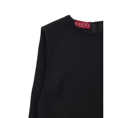 Gucci Black Wool Dress - IT40|S - Dresses