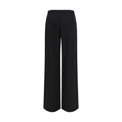 Gucci Black Wool Oves Aries Casual Pants