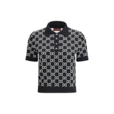 Gucci Black Wool Pattern Shirt