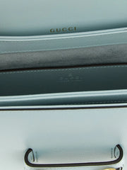 Gucci Blue Calfskin Shoulder Bag