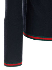 Gucci Blue Cashmere Cardigan - XXL