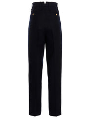 Gucci Blue Cashmere Casual Pants - IT40