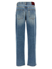 Gucci Blue Cotton Boyfriend Jeans