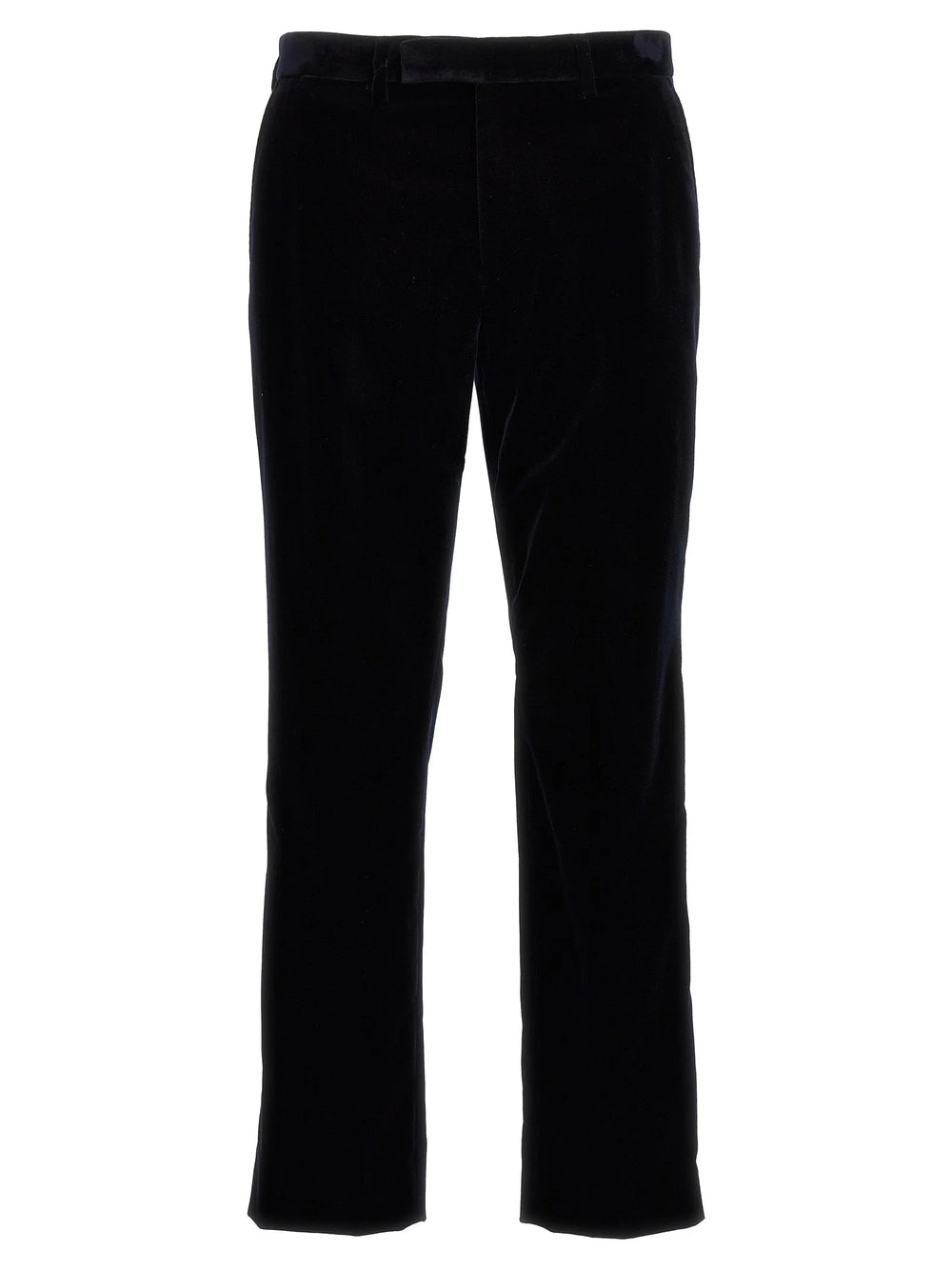 Gucci Blue Cotton Casual Pants