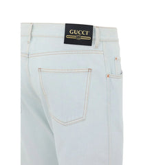 Gucci Blue Cotton Jeans Denim - W30 - Jeans