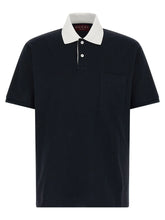 Gucci Blue Cotton Polo Shirt