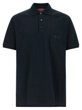 Gucci Blue Cotton Polo Shirt - L