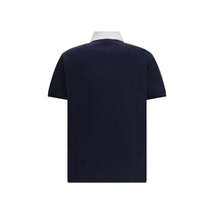 Gucci Blue Cotton Polo Shirt - M