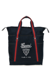 Gucci Blue Cotton Tote Bag
