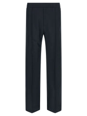 Gucci Blue Polyester Casual Pants