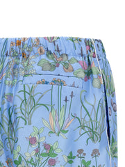 Gucci Blue Silk Bermuda Shorts - IT40