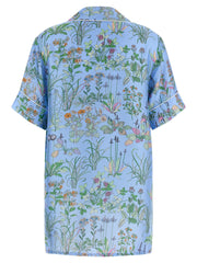 Gucci Blue Silk Blouse - IT46