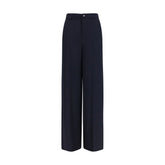 Gucci Blue Viscose Casual Pants - IT38 | S