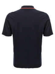 Gucci Blue Wool Polo Shirt - L