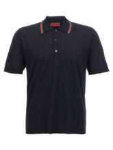 Gucci Blue Wool Polo Shirt - L
