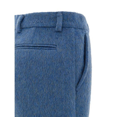 Gucci Blue Wool Short - IT40|S - Short Trousers