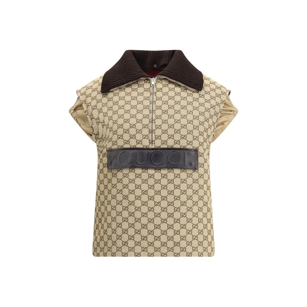 Gucci Bomber Gilet with single front pocket - Vests