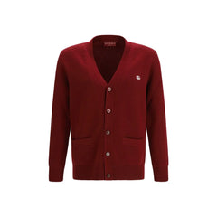 Gucci Bordeaux Wool Cardigan - XS