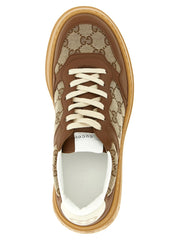 Gucci Brown Calfskin Chunky Sneakers - EU35/US5